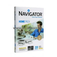 Бумага офисная Navigator Home Pack А4, 80 г/м2, 250 л/п. Класс "A+"